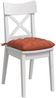 vidaXL Sitzkissen 4 pcs Rot-Orange 40 x 40 x 6 cm Cordstoff 42015188 Bild 3
