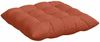 vidaXL Sitzkissen 4 pcs Rot-Orange 40 x 40 x 6 cm Cordstoff 42015188 Bild 5