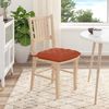 vidaXL Sitzkissen 4 pcs Rot-Orange 40 x 40 x 6 cm Cordstoff 42015188 Bild 4