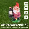 Solarleuchten Garten Deko Gartenzwerg Lustig 2er Set Solarlampe Außen Solar Bild 4