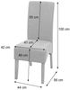 MCW Esszimmerstuhl Crotone-S6 (Set, 6 St), 6er-Set, Abgerundete Ecken und Kanten, bis 150 kg belastbar Bild 3