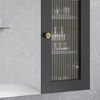 Badspiegelschrank Malte Grau 60 x 50 cm mit Spiegel Vicco Bild 4