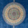 Perserteppich - Ghom - 300 x 200 cm - blau Bild 2