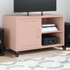 TV-Schrank Lowboard TV Rosa 68x39x43,5 cm Stahl d5445e Bild 2