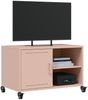 TV-Schrank Lowboard TV Rosa 68x39x43,5 cm Stahl d5445e Bild 4