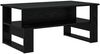 vidaXL Couchtisch Schwarz Eichen-Optik 90 x 50 x 40 cm Holzwerkstoff 8000213 Bild 2