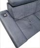 Wohnlandschaft Schlafsofa NOLAN USB Stoff Monolith Pastellviolett Ottoman Rechts Bild 5