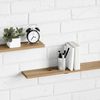 vidaXL Regalbrett 4 pcs Braun 100 x 10 x 1,5 cm Holzwerkstoff 875064 Bild 4