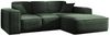 Kaiser Möbel Ecksofa Eckcouch SIENA L-Form, Stoff Poso/Salvador/Maloy/Artico/Velo, Einzelsofa, Bequem, originelles Design, praktisch, viele Farben Bild 2