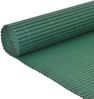 vidaXL Gartenzaun Doppelseitig PVC 90x300 cm Grün 43623 Bild 4