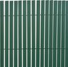 vidaXL Gartenzaun Doppelseitig PVC 90x300 cm Grün 43623 Bild 3