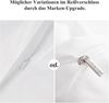 Bettwäsche Set 200x200cm 3tlg Weiß Mikrofaser bügelfrei mit Reißverschluss Bild 5