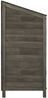 vidaXL Gerätehaus Anthrazit 102x52x112 cm Massivholz Tanne 152184 Bild 5
