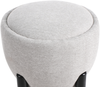 Pouf ARCHIE Kunstleinen Grau Bild 5