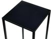 DanDiBo Blumenhocker Metall Schwarz Eckig 100 cm Blumenständer Beistelltisch 96351 Blumensäule Modern Pflanzenständer Pflanzenhocker Bild 3