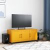 vidaXL TV-Schrank Senfgelb 100,5x39x43,5 cm Stahl 846647 Bild 3