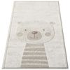 Carpet City Kinderteppich MARA710, rechteckig, Höhe: 11 mm, Kinderzimmer Teppich Tiere Beige Spielzimmer Bild 4