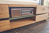 KAWOLA Lowboard YOSHA 2 Türen mit LED Eiche 52 x 45 x 200 cm Bild 5