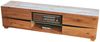 KAWOLA Lowboard YOSHA 2 Türen mit LED Eiche 52 x 45 x 200 cm Bild 3