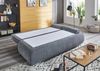 Sofa LENON, Grau, Stoffbezug, Schlaffunktion, Bettkasten, mit Kissen Bild 2