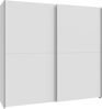 Schiebetürenschrank SCHACH&MATT Kleiderschrank mit Schwebetüren Weiß ca 201 x 191 x 62 cm Bild 5