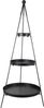 Dekoregal mit 3 Ablagen Metall 73 x 30 cm schwarz Bild 1