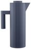 Alessi Isolierkanne Plissé Grau MDL12 G Bild 4