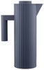 Alessi Isolierkanne Plissé Grau MDL12 G Bild 5