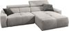 Jockenhöfer Gruppe Ecksofa Unos L-Form, B: 299 cm, mit 60 cm elektr. Sitztiefenverstellung, 140kg Belastbarkeit, USB-Anschluss, Kopfteilverstellung & Zierkissen Bild 2