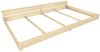 Familienbett "Familien-Nesterl" 360 200 23 Zirbe 180/180cm mit Ablage Bild 2