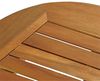 Balkontisch Klapptisch Holztisch Ø 57 cm Rund Gartentisch Tisch Akazie 72,5 cm Bild 3