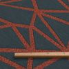 Kissen von Lysel® - rot-grau Nioni 38x38cm, synthetisches Mischgewebe Dekokissen #1W Bild 2
