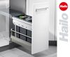 Hailo Abfallsammler TZ Inset Terzett 3x10 Liter 3663131 30 cm dunkelgrau Bild 3
