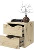 Nachtkommode >Luki< in Artisan Eiche Nachbildung - 40x45x42cm (BxHxT) Bild 4