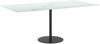 vidaXL Tischplatte Weiß 100x50 cm 6 mm Hartglas in Marmoroptik 322258 Bild 5