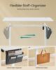 Songmics Höhenverstellbarer Schreibtisch elektrisch, 60x140 x (72-120) cm, Verstellbarer Tisch, Memory-Funktion für 4 Höhen, für Homeoffice, Arbeitszimmer, wolkenweiß Bild 4