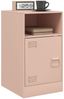 vidaXL Nachttisch Rosa 34,5x39x62 cm Stahl 841765 Bild 4