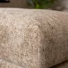 Bronx71 Chenille Hocker Denver rechteckig taupe Bild 3