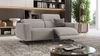 Sofanella Stoffgarnitur ALESSO 2-Sitzer Couch Relaxsofa in Lila Bild 3