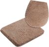 OTTO home Badematte Merida, Badvorleger, Badezimmer Teppich, Höhe 32 mm, rutschhemmend beschichtet, schnell trocknend, strapazierfähig, fußbodenheizungsgeeignet, Kunstfaser, 2-tlg. Hänge-WC Set, Badteppich, Uni Farben, rechteckig, rund & als 2-tlg. Set... Bild 2