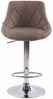 2er Set Barhocker Lazio Stoff, Taupe Bild 3