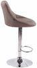 2er Set Barhocker Lazio Stoff, Taupe Bild 5