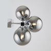 Maytoni Wandleuchte Dallas 61cm chrom rauchglas Bild 4