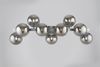 Maytoni Wandleuchte Dallas 61cm chrom rauchglas Bild 2