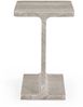 Signature 'HYPPOLITE' Beistelltisch aus Marmor L38 cm - Beige Bild 4