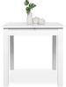 Esstisch >Crawley< in Weiß - 120x76,5x80cm (BxHxT) Bild 3