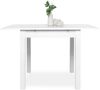 Esstisch >Crawley< in Weiß - 120x76,5x80cm (BxHxT) Bild 4