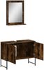 vidaXL 2-tlg. Badmöbel-Set Räuchereiche Holzwerkstoff 3214341 Bild 5