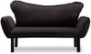 2-Sitzer-Schlafsofa, 'Chatto ', 75 x 70 x 150, Schwarz Bild 3