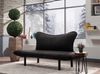 2-Sitzer-Schlafsofa, 'Chatto ', 75 x 70 x 150, Schwarz Bild 2